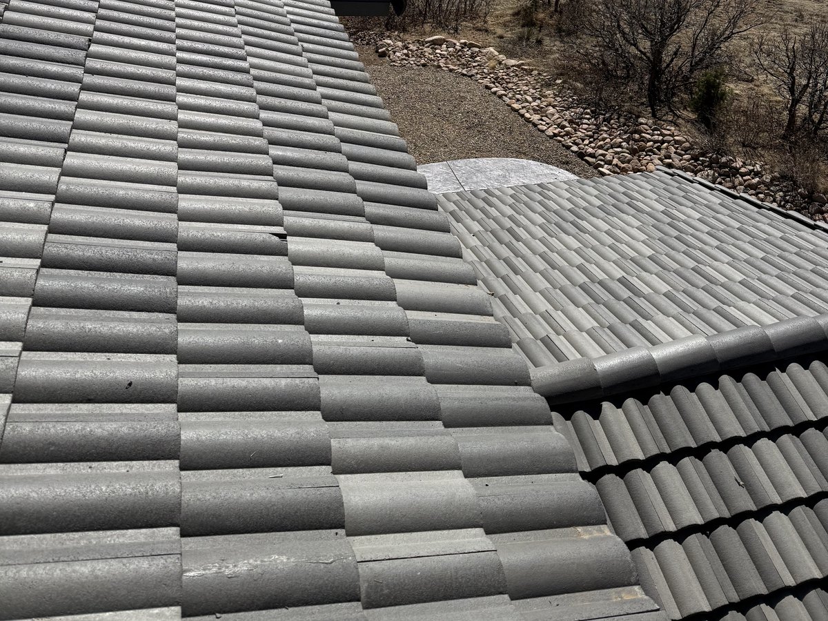 Intersecting roof planes meeting along a valley